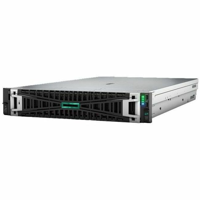 HPE SMART CHOICE ProLiant DL380 G11 2U Rack Server - 1 x Intel Xeon Silver 4510 2.4 GHz - 64 GB RAM - 4.8 TB HDD - (2 x 2.4TB) HDD Configuration - Serial ATA/600, 12Gb/s SAS Controller - P72983-005