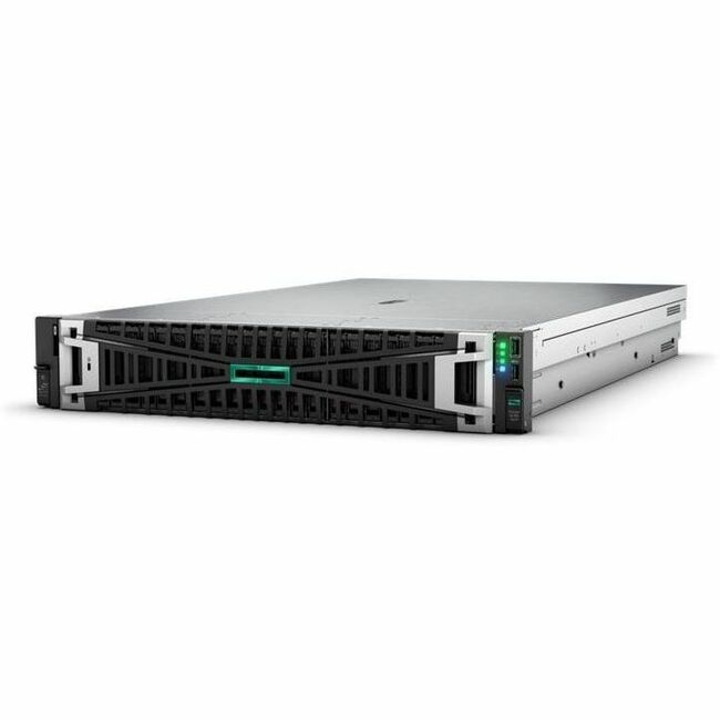 HPE ProLiant DL380 G11 2U Rack Server - 1 x Intel Xeon Silver 4514Y 2 GHz - 128 GB RAM - 4.80 TB HDD - (2 x 2.4TB) HDD Configuration - Serial ATA/600, 12Gb/s SAS Controller - P72984-005