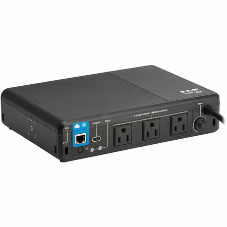 Eaton Tripp Lite Series 350VA 210W 120V Standby Cloud-Connected UPS with Remote Monitoring - 3 NEMA 5-15R Outlets (Surge + Battery Backup), 5-15P Plug, Desktop - BC350RNC