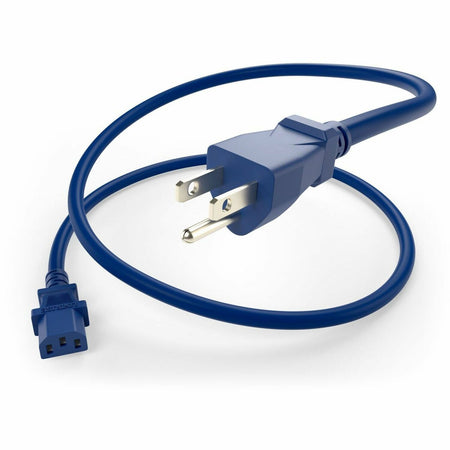 UNC Group 5/15P to C13 Power Cord, 15amp, 14awg - PWCD-515PC13-15A-02F-BLU