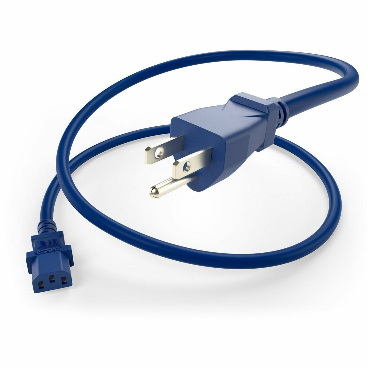 UNC Group 5/15P to C13 Power Cord, 15amp, 14awg - PWCD-515PC13-15A-04F-BLU