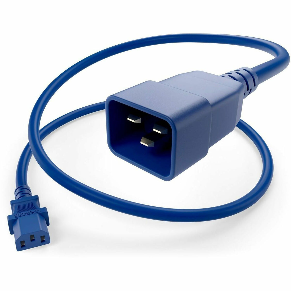 UNC Group C13 to C20 Power Cord, 15amp, 14awg - PWCD-C13C20-15A-05F-BLU