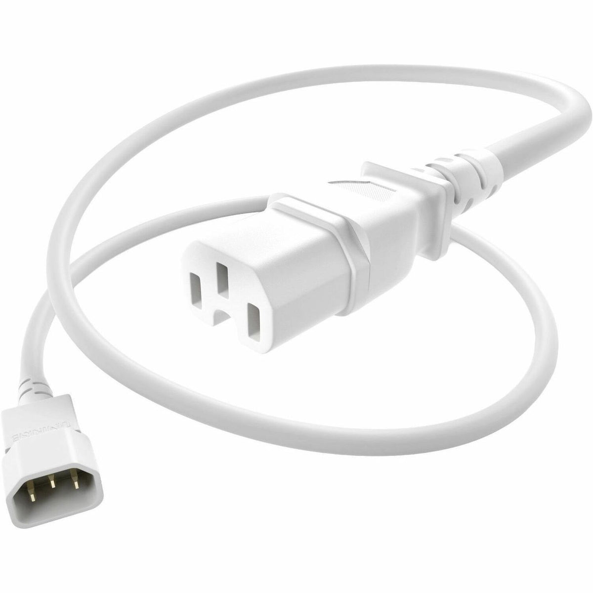 UNC Group C14 to C15 Power Cord, 15amp, 14awg - PWCD-C14C15-15A-06F-WHT