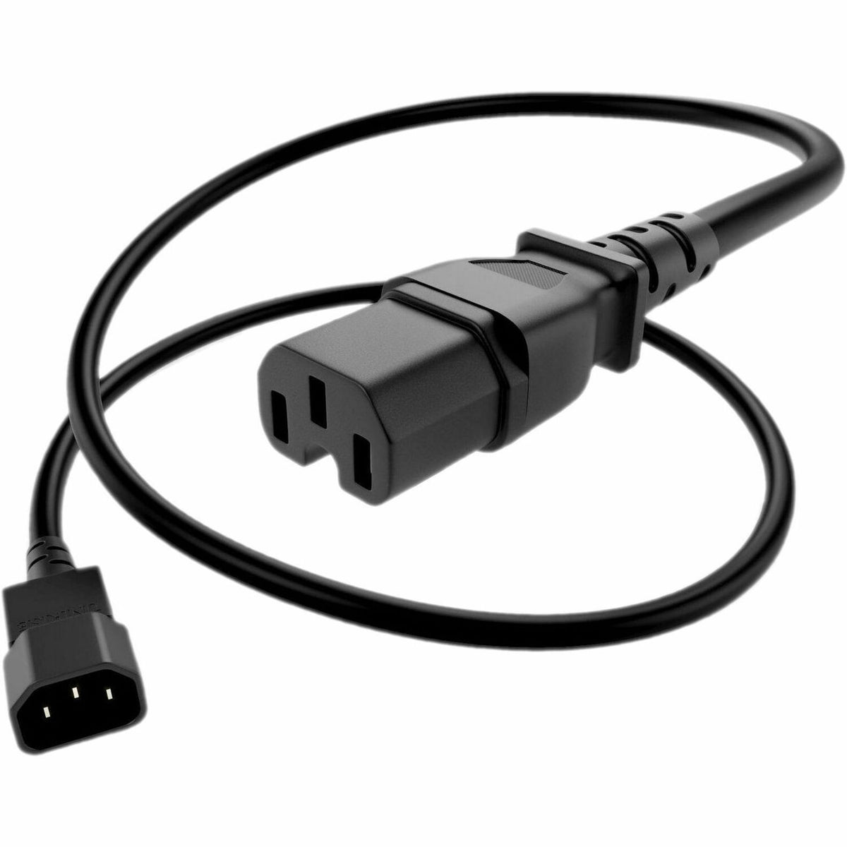 UNC Group C14 to C15 Power Cord, 15amp, 14awg - PWCD-C14C15-15A-09F-BLK