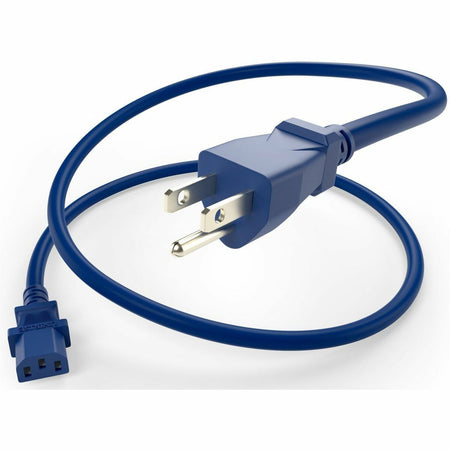UNC Group 5/15P to C13 Power Cord, 15amp, 14awg - PWCD-515PC13-15A-08F-BLU