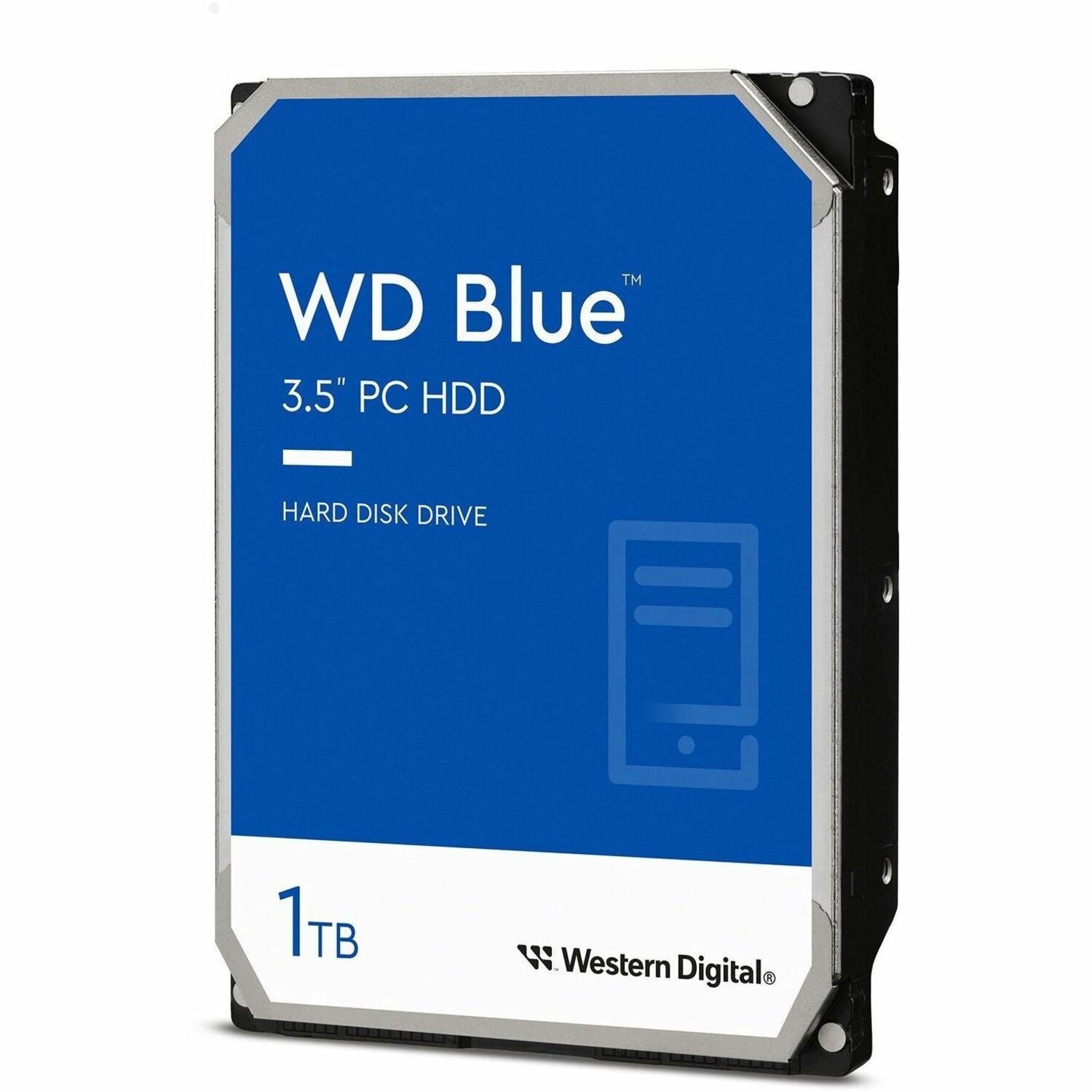 WD Blue WD10EZEX 1 TB Hard Drive - 3.5" Internal - SATA - Conventional Magnetic Recording (CMR) Method - Blue - WD10EARZ