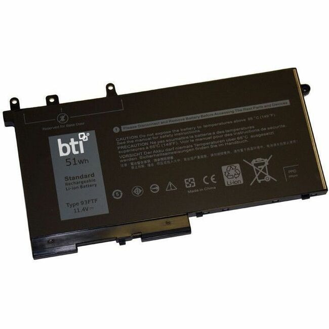 BTI 451-BBZT-BTI 11.4V 51WHR LI-ION BATTERY - 451-BBZT-BTI