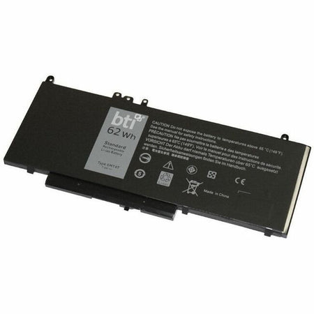 BTI 451-BBUN-BTI 7.6V 62WHR LI-ION BATTERY 0C1P4, 451-BBTX, 535NC, FN7FY, NR1DY, 0D074, 451-BBUN, 6MT4T, HK6DV, TXF9M, 0HK6DV, 451-BBUP, 79VRK, JCDHY, 451-BBTW, 451-BBUQ, 7V69Y, K3JK9 LATITUDE E5470, LATITUDE E5570, PRECISION 3510 - 451-BBUN-BTI