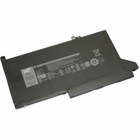 BTI 451-BBZL-BTI 11.4V 42WHR LI-ION BATTERY 0DJ1J0, C27RW, 0NF0H, DJ1J0, 451-BBZL, PGFX4, 451-BCJO LATITUDE 7280, LATITUDE 7480, LATITUDE 7290, LATITUDE 7380, LATITUDE 7390 - 451-BBZL-BTI