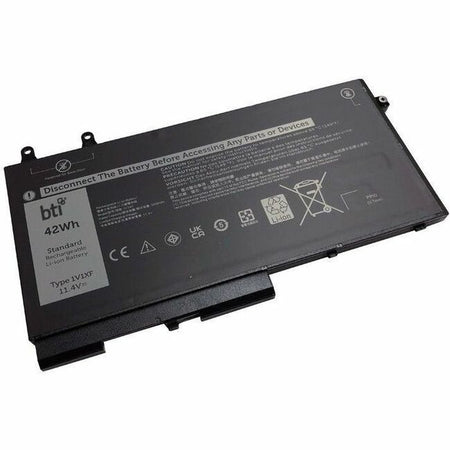 BTI 451-BCLI-BTI 11.4V 42WHR LI-ION BATTERY 0XV8CJ, 7VTMN, 1V1XF, CN-0XV8CJ, 27W58, XV8CJ, 451-BCLI INSPIRON 7591 2-IN-1, LATITUDE 5400, LATITUDE 5400 CHROMEBOOK ENTERPRISE, LATITUDE 5401, LATITUDE 5410, LATITUDE 5411, LATITUDE 5500, LATITUDE 5501, PRECISION 3540, PRECISION 3541, PRECISION 3550 - 451-BCLI-BTI