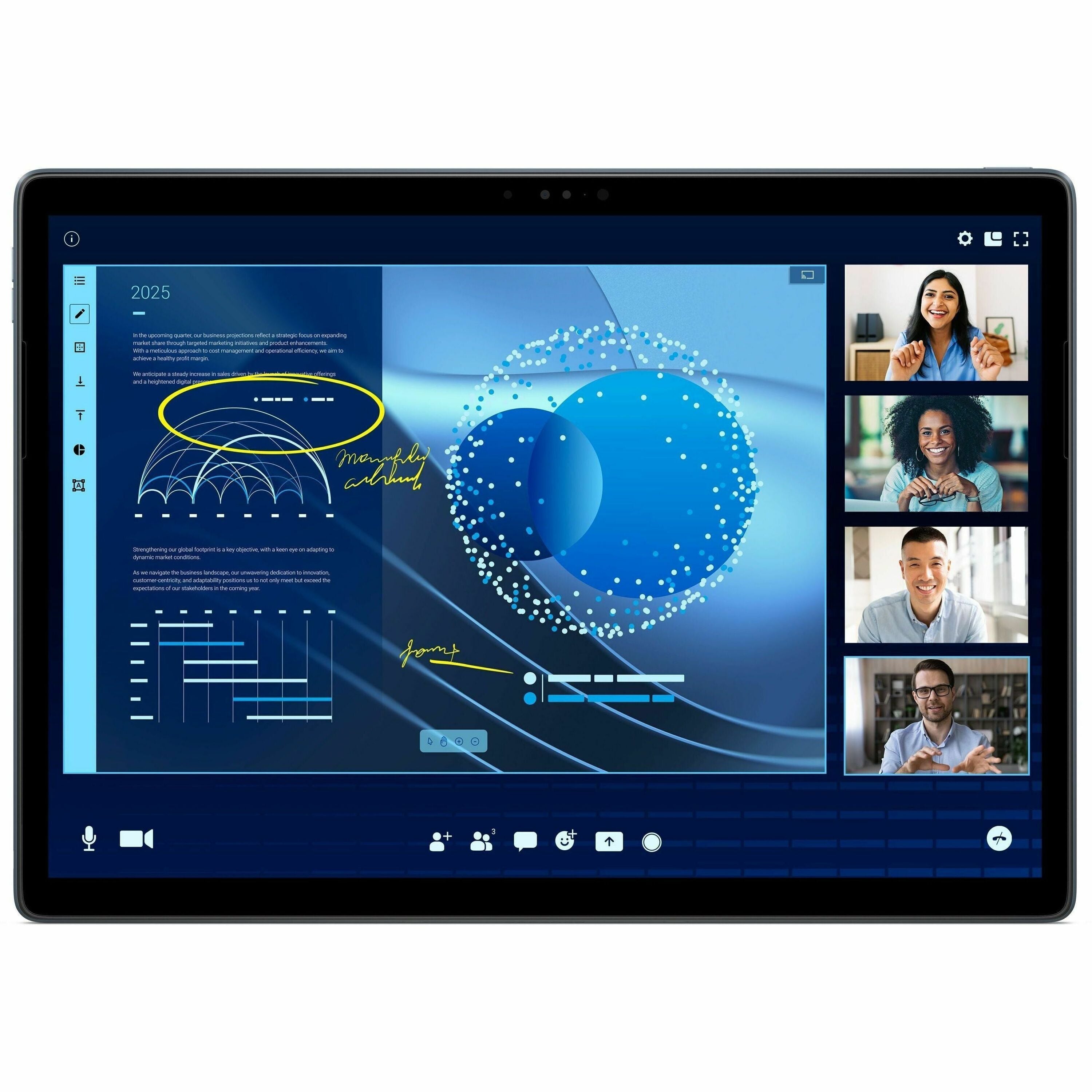 Dell Latitude 7350 Tablet - 13" 3K - vPro Technology - 16 GB - 512 GB SSD - Windows 11 Pro - River Light Solid - N2TKF