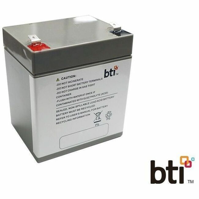 BTI APCRBCV211-BTI 12V 5AH 1-CELL SEALED LEAD ACID BATTERY FOR APC BACKUPS BVN650M1, BVN650M1-CA - APCRBCV211-BTI