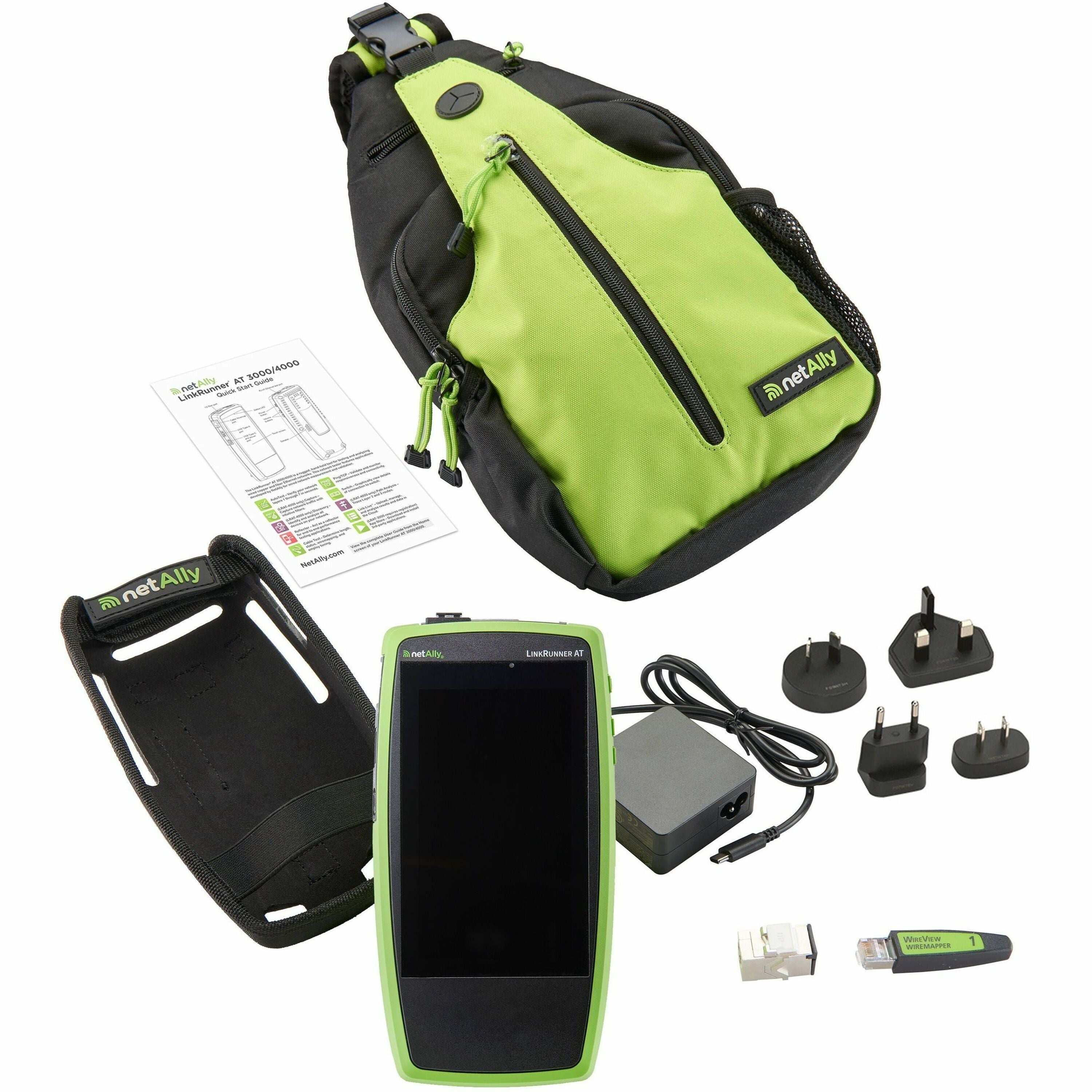 NetAlly LinkRunner AT 4000 Advanced Network & Cable Tester - LRAT-4000-KIT