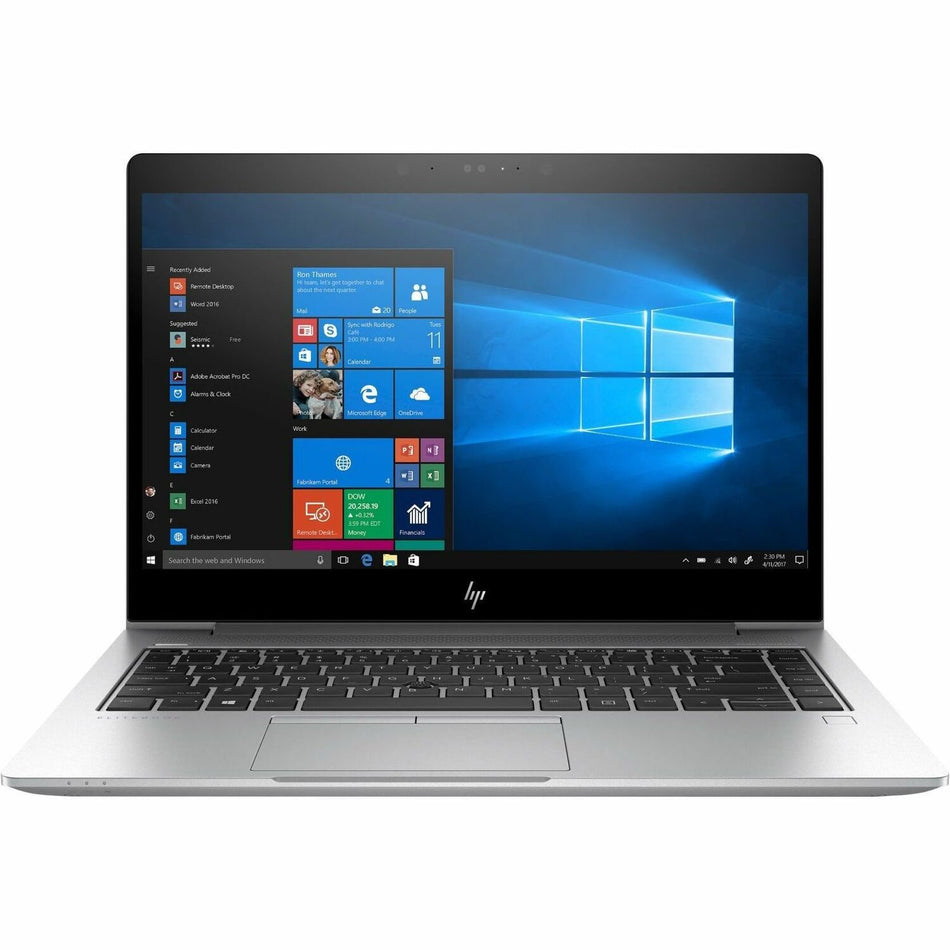 HP EliteBook 840 G5 14" Notebook - Full HD - Intel Core i7 8th Gen i7-8650U - 16 GB - 256 GB SSD - Silver - 9Z7R9U8Q#ABA