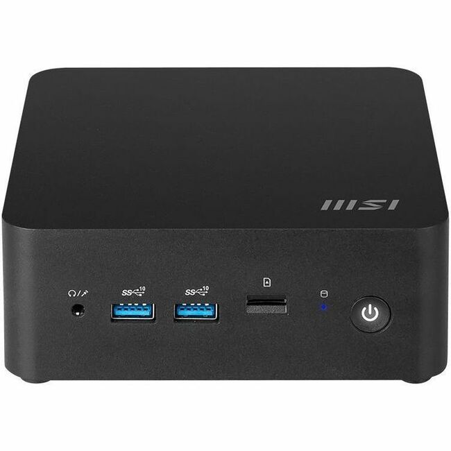 MSI Cubi NUC 010BUS Mini PC Barebone, Intel Core 5-120U, Non-OS, 3Y advanced replacement warranty - CUBINUC1M010B