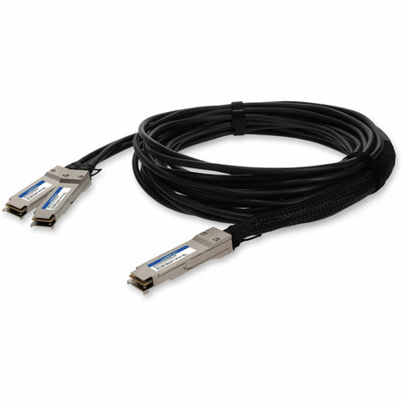 AddOn Mellanox&reg; MCP7H50-V02AR26 Compatible TAA 200GBase-CU QSFP56 to 2xQSFP56 Infiniband HDR Direct Attach Cable (Passive Twinax, 2.5m, LSZH) - MCP7H50-V02AR26-AO