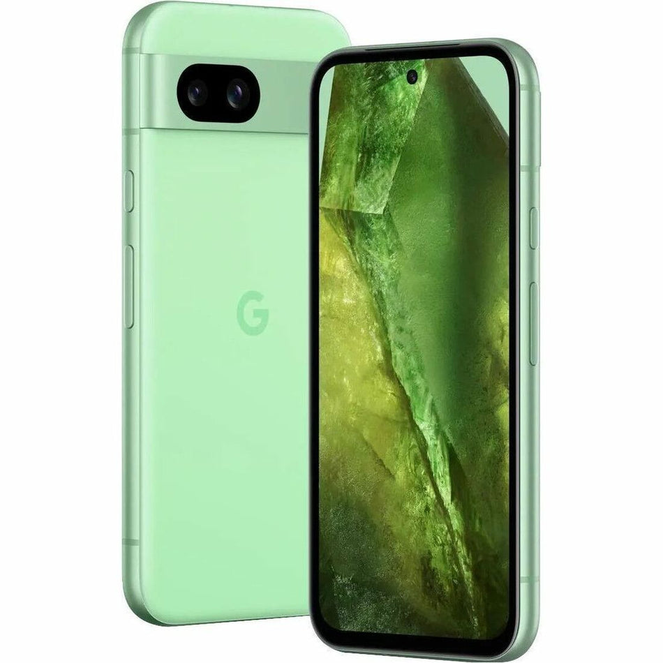 Google Pixel 8a 128 GB Smartphone - 6.1" OLED 1080 x 2400 - Nona-core (Cortex X3Single-core (1 Core) 3 GHz + Cortex A715 Quad-core (4 Core) 2.45 GHz + Cortex A510 Quad-core (4 Core) 2.15 GHz - 8 GB RAM - Android 14 - 5G - Aloe - GA05595-US