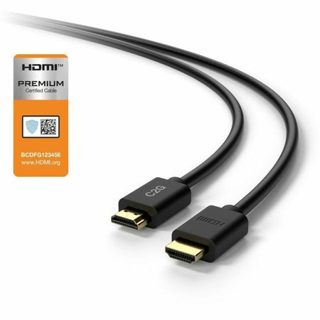 C2G 10ft (3m) Plus Series TAA-Compliant High Speed HDMI&reg; Cable with Ethernet - 4K 60Hz - C2G50111