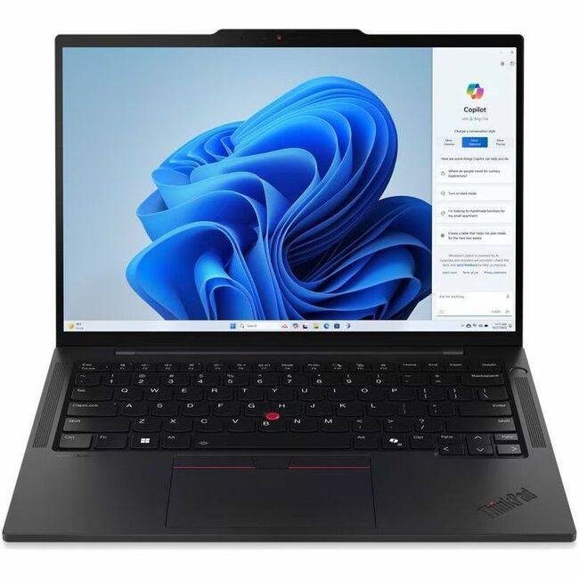 Lenovo ThinkPad T14s Gen 5 21LS0058US 14" Notebook - WUXGA - Intel Core Ultra 7 155U - 16 GB - 512 GB SSD - English Keyboard - Black - 21LS0058US