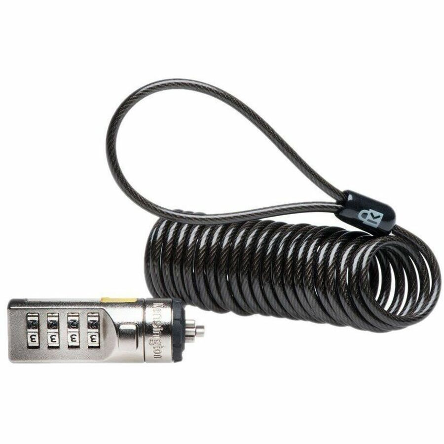 Kensington Portable Combination Laptop Lock - Grey T-Bar - TAA - K64670TAA