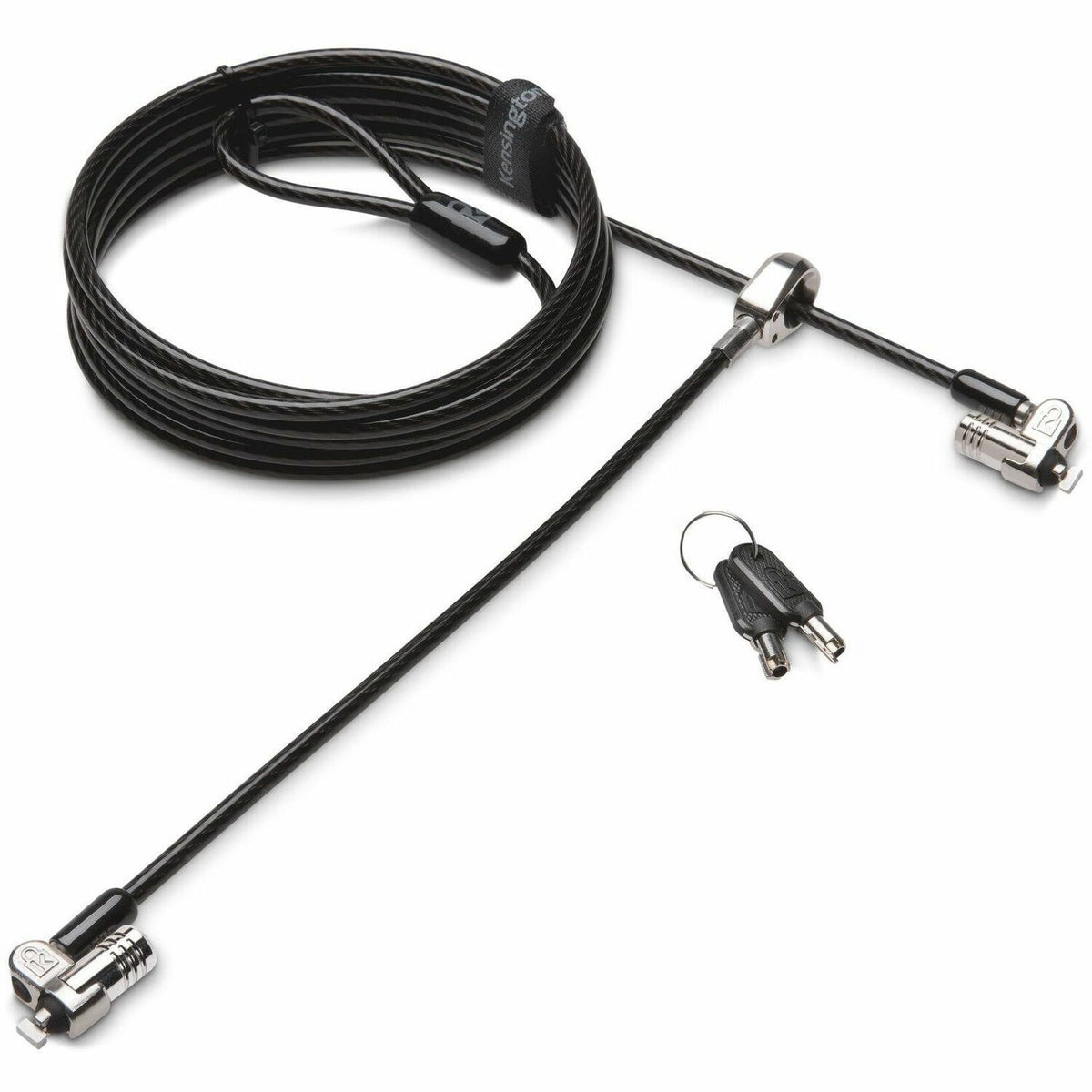 Kensington MicroSaver Keyed Dual Head Laptop Lock - TAA - K65048TAA