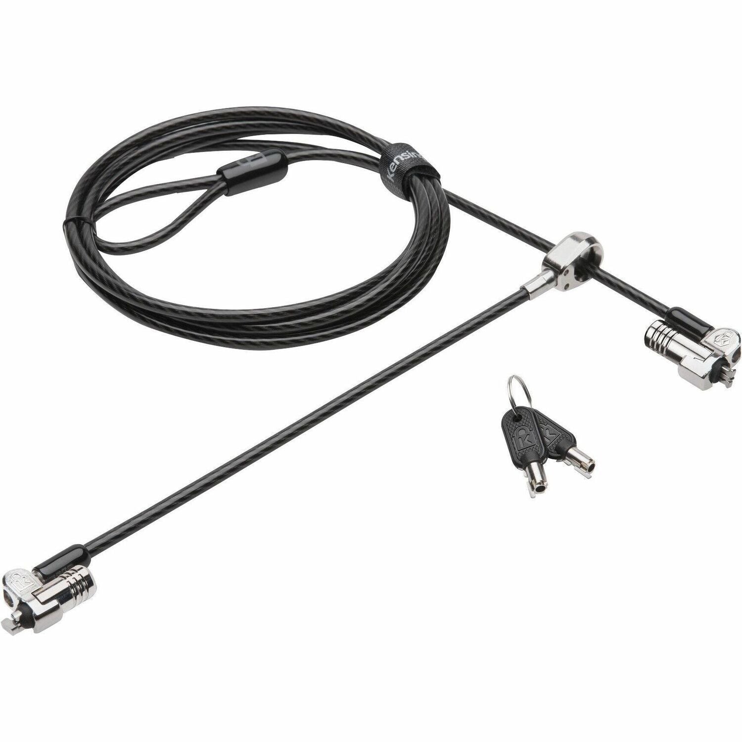 Kensington NanoSaver Keyed Dual Head Laptop Lock - K64448TAA