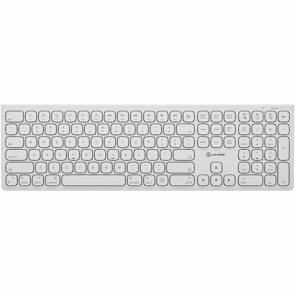 Alogic Echelon USB-C Rechargeable Wireless Keyboard for macOS - ASKBT3M
