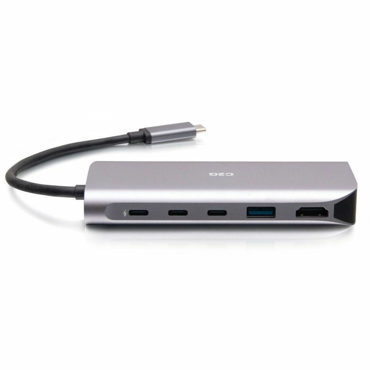 C2G USB-C&reg; 4.0 6-in-1 Mini Docking Station with HDMI&reg;, USB-A, Ethernet, and USB-C&reg; 85W- 8K 60HZ - C2G54551