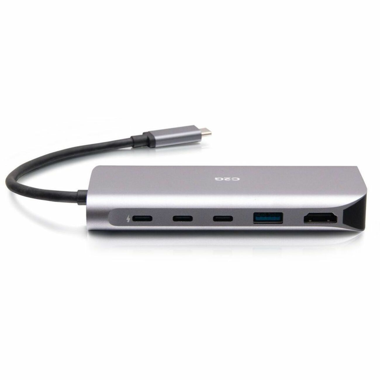 C2G USB-C&reg; 4.0 6-in-1 Mini Docking Station with HDMI&reg;, USB-A, Ethernet, and USB-C&reg; 85W- 8K 60HZ - C2G54551