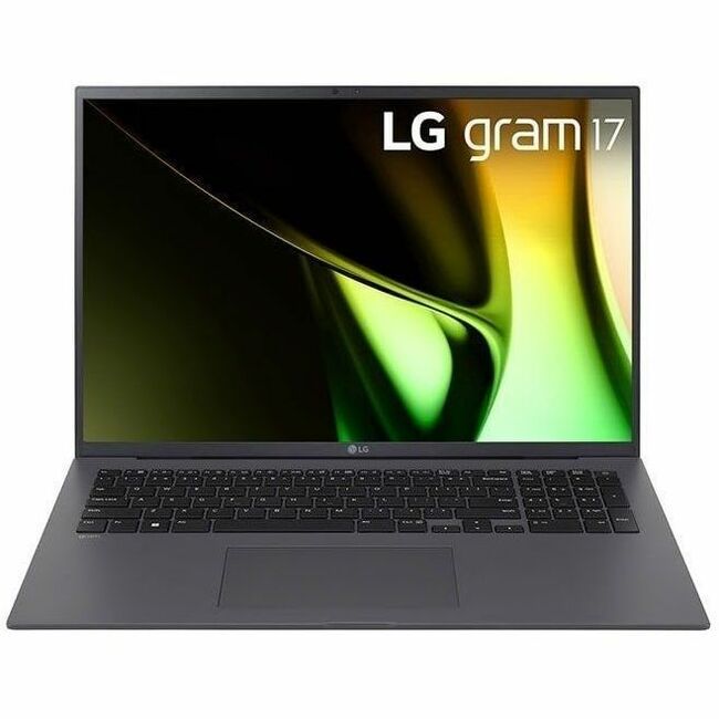 LG gram 17Z90S-V.APC5U1 17" Notebook - WQXGA - 60 Hz - Intel Core Ultra 7 1st Gen 155H - 16 GB - 512 GB PCI Express NVMe 4.0 SSD - Charcoal Gray - 17Z90S-V.APC5U1