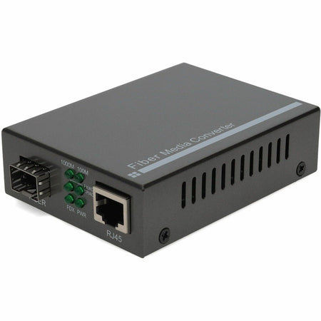 AddOn 10/100/1000Base-TX(RJ-45) to Open SFP Port Media Converter - add-mc-pro-1000as-sfp
