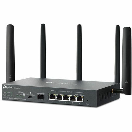 TP-Link Omada ER706W-4G Wi-Fi 6 IEEE 802.11ax 1 SIM Cable, Ethernet Modem/Wireless Router - ER706W-4G