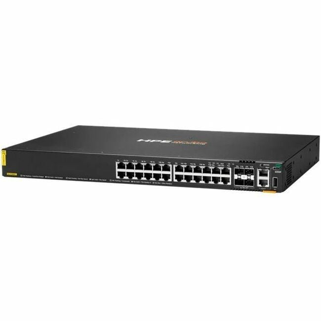 HPE CX 6200F 24G Class 4 PoE 4SFP+ 370W Switch - JL725B#ABG