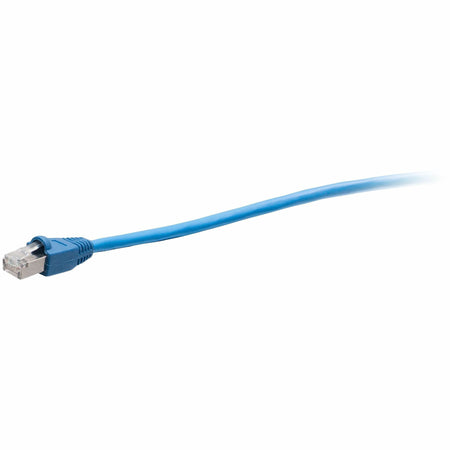 C2G 25ft Cat5e Snagless Shielded Ethernet Cable - TAA Compliant F-Series Blue - Patch cable - RJ-45 (M) to RJ-45 (M) - C2G43436
