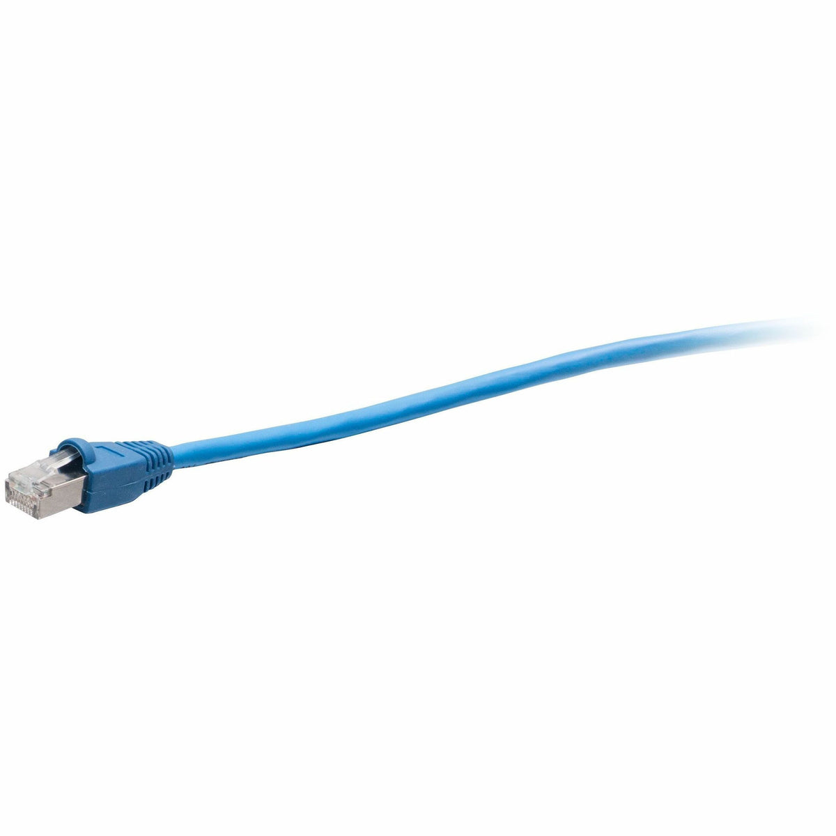 C2G 15ft Cat5e Snagless Shielded Ethernet Cable - TAA Compliant F-Series Blue - Patch cable - RJ-45 (M) to RJ-45 (M) - C2G43435