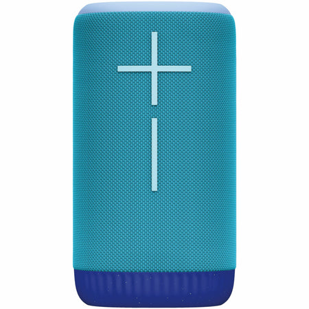 ULTIMATE EARS EVERBOOM Wireless Bluetooth Portable Speaker, Big Bass and Immersive 360-Degree Sound, Floatable Waterproof Speaker IP67, up to 20-Hour Battery and 180 ft (55 m) Range, Blue - 984-001923