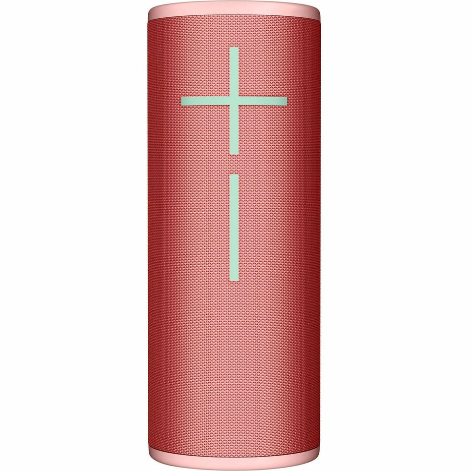 Ultimate Ears MEGABOOM 4 Portable Waterproof Bluetooth Speaker With Powerful 360-Degree Sound and Thundering Bass, Floating Speaker With 20-Hour Battery and 147ft (45m) Range, Red - 984-001994