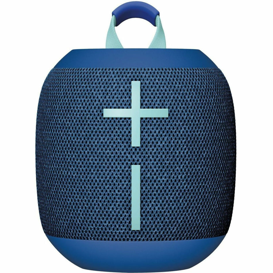 Ultimate Ears WONDERBOOM 4 Portable Waterproof Bluetooth Speaker With Big Bass and 360-Degree Sound, Dustproof Floating Speaker With 131ft (40m) Range, Blue - 984-001877