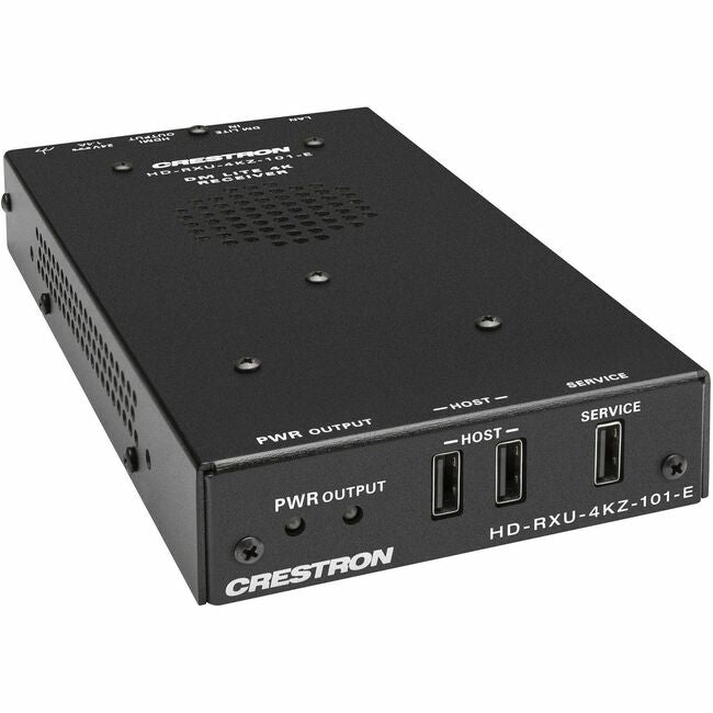 Crestron DM Lite 4K60 4:4:4 Receiver for HDMI, USB 2.0, and Ethernet Signal Extension over CATx Cable - HD-RXU-4KZ-101-E