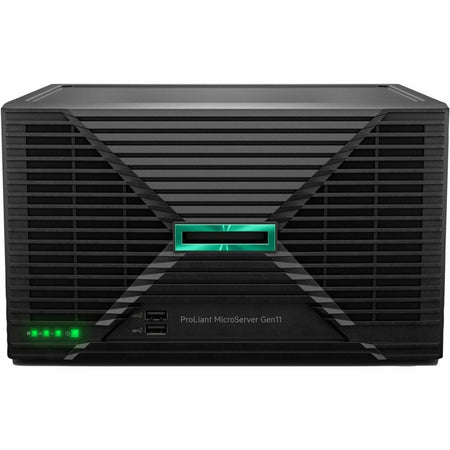 HPE ProLiant MicroServer Gen11 Ultra Micro Tower Server - 1 x Intel Xeon E-2434 3.40 GHz - 16 GB RAM - 1 TB HDD - (1 x 1TB) HDD Configuration - Serial ATA/600 Controller - P68821-001