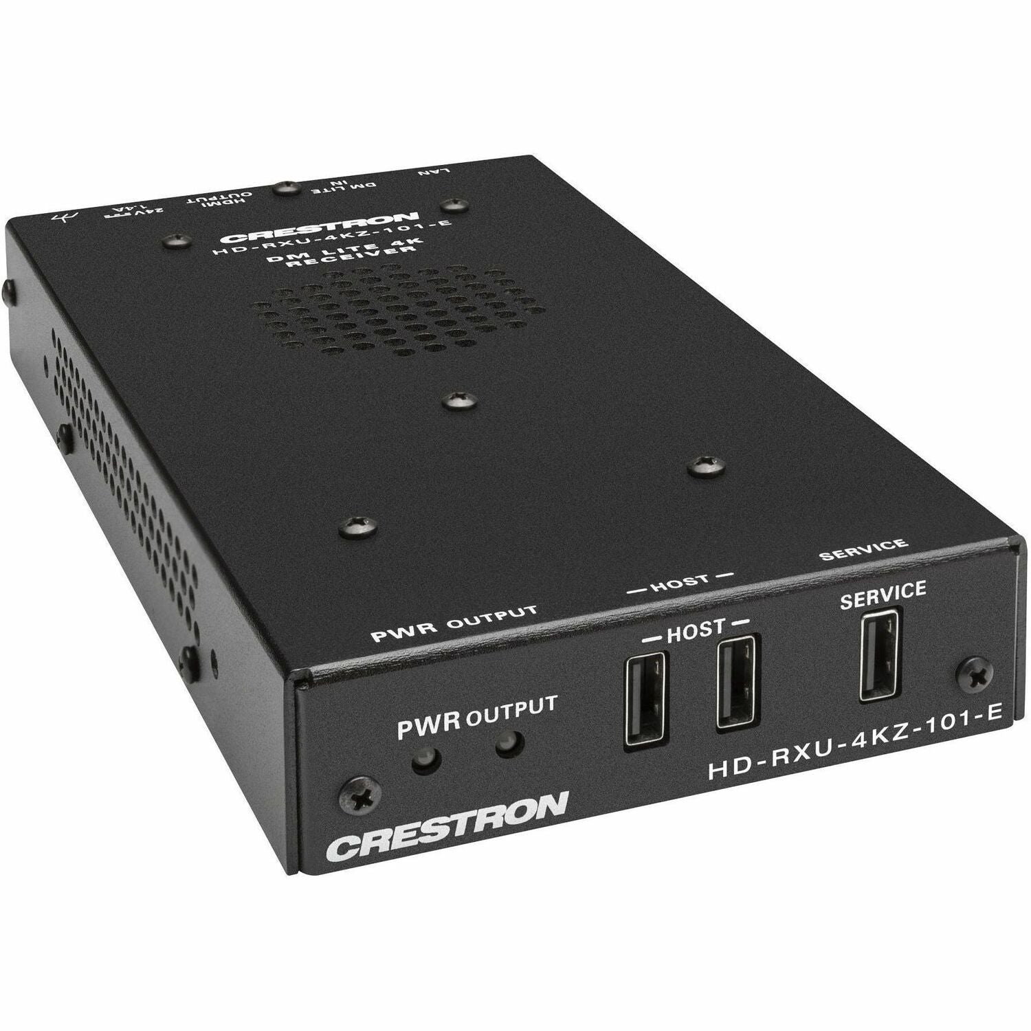 Crestron DM Lite 4K60 4:4:4 Receiver for HDMI, USB 2.0, and Ethernet Signal Extension over CATx Cable - 6511924