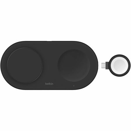 Belkin BoostCharge Pro 3-in-1 Magnetic Wireless Charging Pad with Qi2 15W - WIZ022TTBK