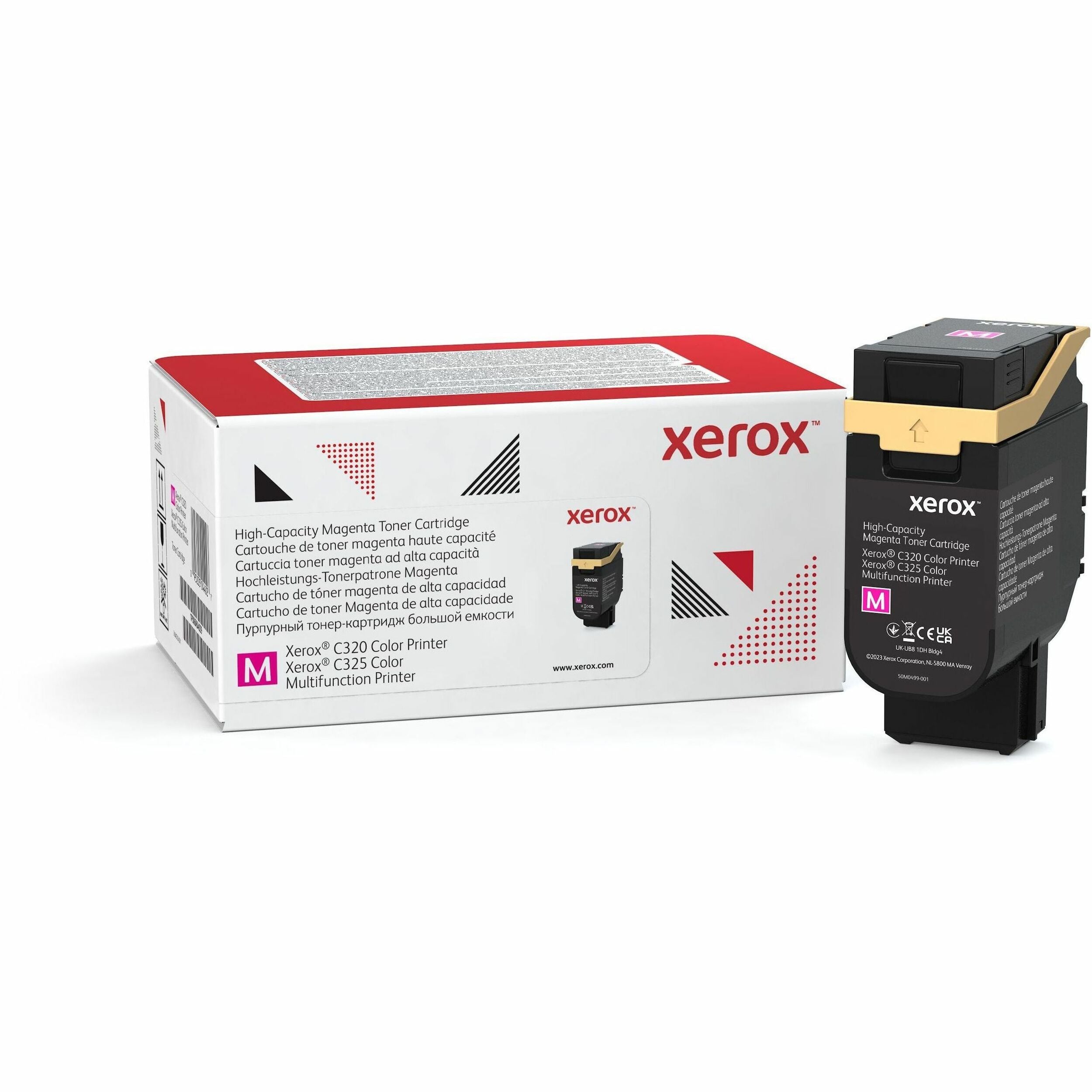 Xerox Genuine Xerox&reg; C320 Color Printer, C325 Color Multifunction Printer Magenta High capacity Toner Cartridge (5500 Pages) - 006R04829 - 006R04829