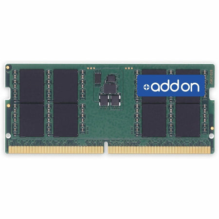 AddOn Supermicro MEM-DR516L-IL01-SO48 Compatible 16GB DDR5-4800MHz Unbuffered Single Rank x8 1.1V 262-pin CL40 SODIMM - MEM-DR516LIL01SO48AA