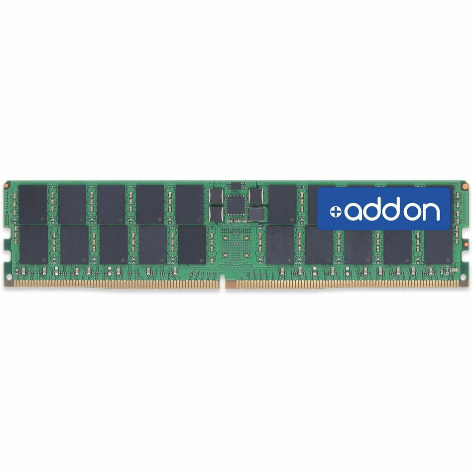 AddOn Supermicro&reg; MEM-DR564MC-ER48 Compatible 64GB DDR5-4800MHz Registered Dual Rank x4 1.1V 288-pin CL40 RDIMM - MEM-DR564MC-ER48-AM