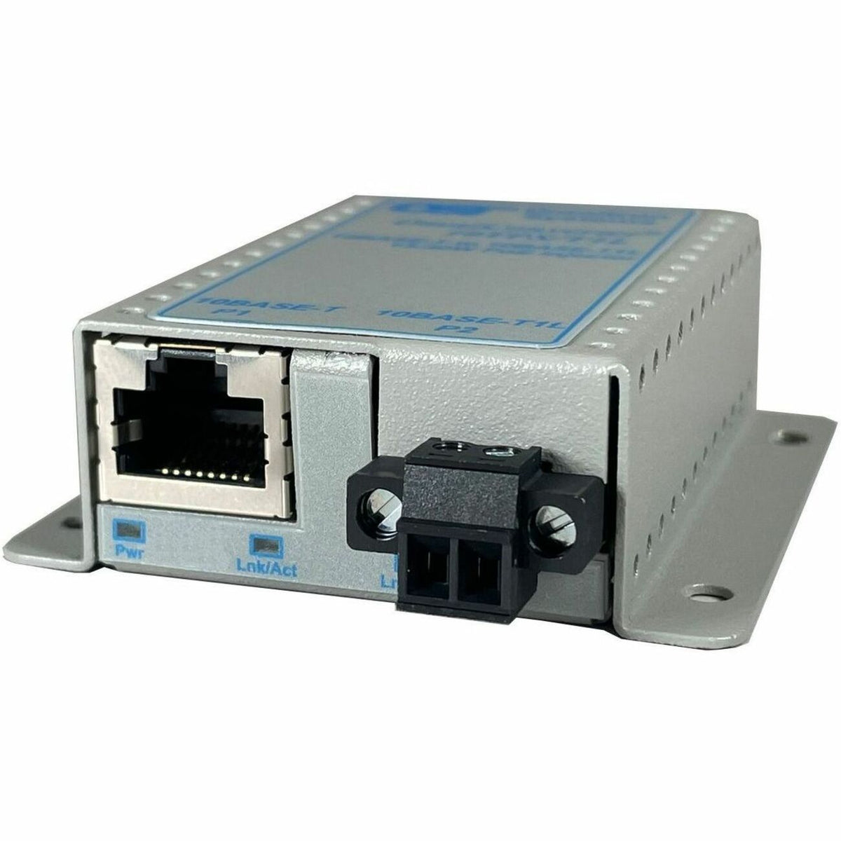 OmniConverter 10T/T1L 10BASE-T to 10BASE-T1L Media Converter RJ-45 T1L Terminal, Wallmount, Wide Temp - 2010-000-FZ