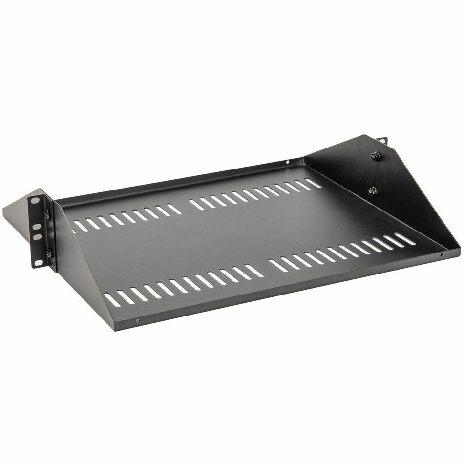 Rocstor Premium 2U Rack Center Rack Shelf Vented Cantilever 14in - Y10E085-B1