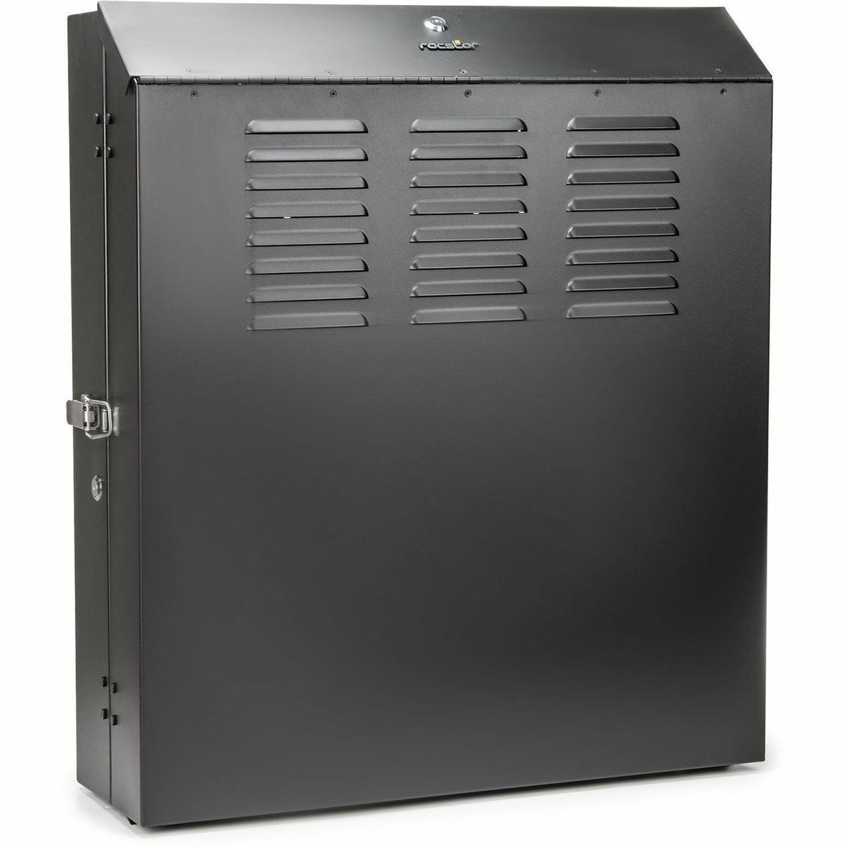 Rocstor SolidRack 4U Low Profile Vertical Mount Enclosure Cabinet - Y10E069-B1