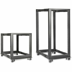 Rocstor SolidRack Open Frame 4-Post Adjustable Depth Rack - Y10E072-B1