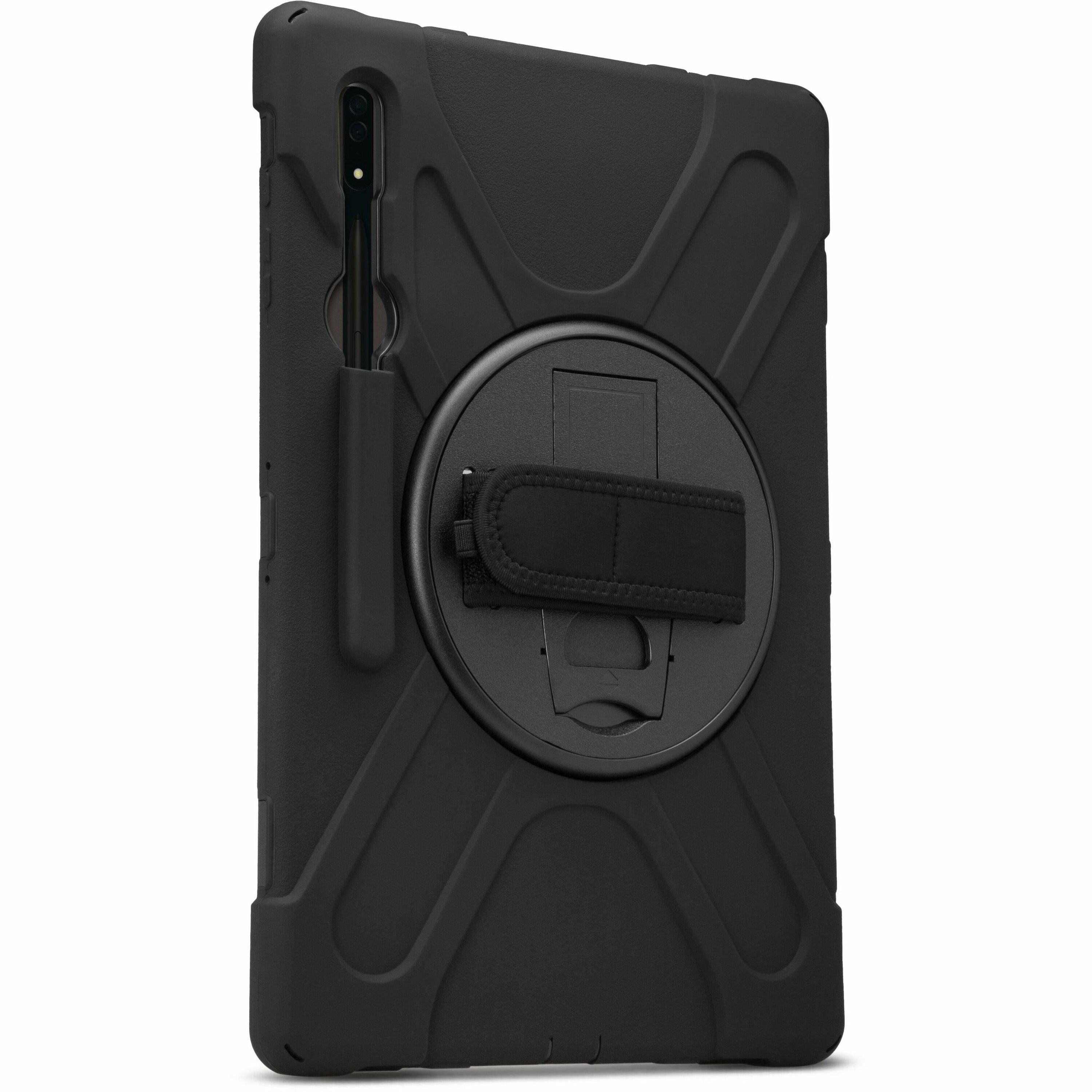 Cellairis Rapture Rugged Carrying Case for 14.6" Samsung Galaxy Tab S10 Ultra, Galaxy Tab S9 Ultra, Galaxy Tab S8 Ultra Tablet - Black - 02-0850003